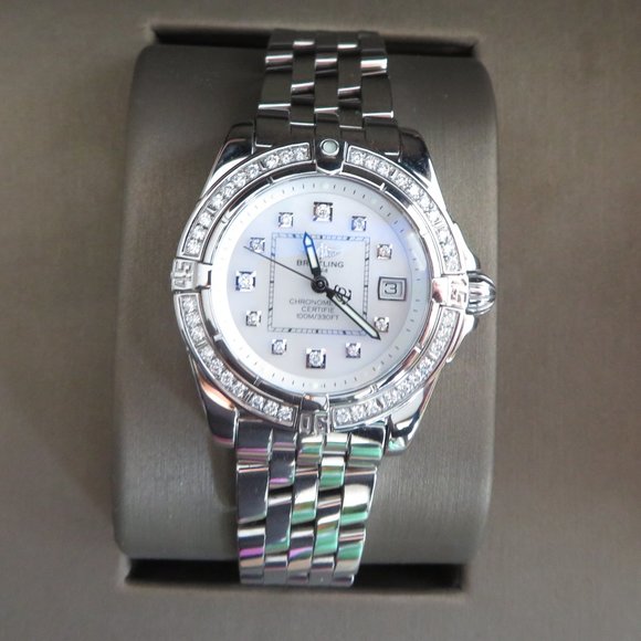 BREITLING COCKPIT Diamond Ladies Watch - Picture 8 of 15